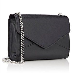 Barney’s New York Saffiano Hannah Crossbody Wallet Clutch Purse